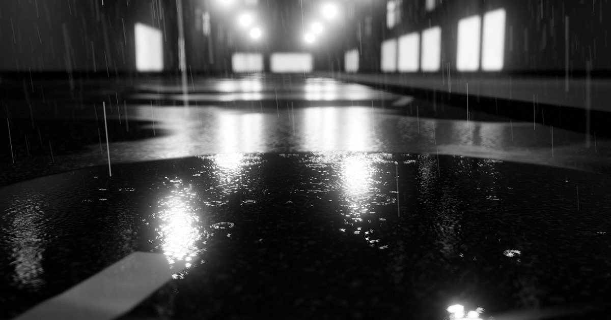 Puddle, a still from the live piece
