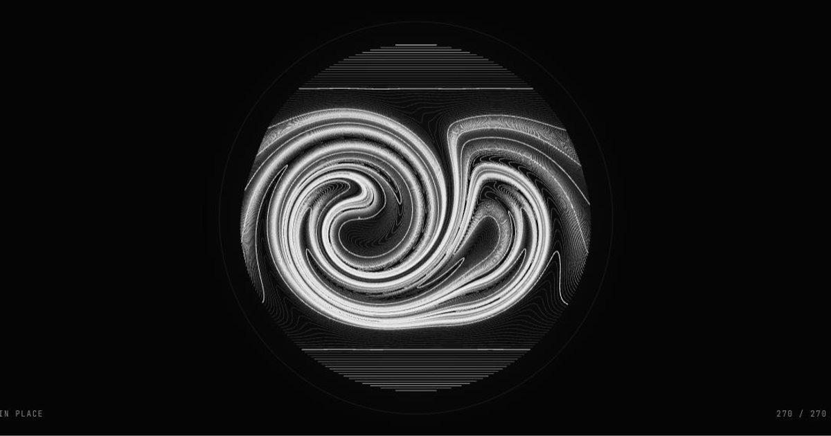 Unmix, a still from the live piece
